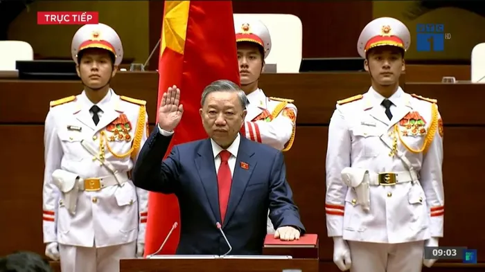 Chủ tịch nước Tô Lâm tuyên thệ trung thành với Tổ quốc và Nhân dân